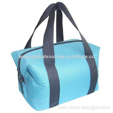 Cooler Bag, Made of 600D, PP Woven Strengthen Handles, Zipper Closure, Keep the Food Cool or Hot